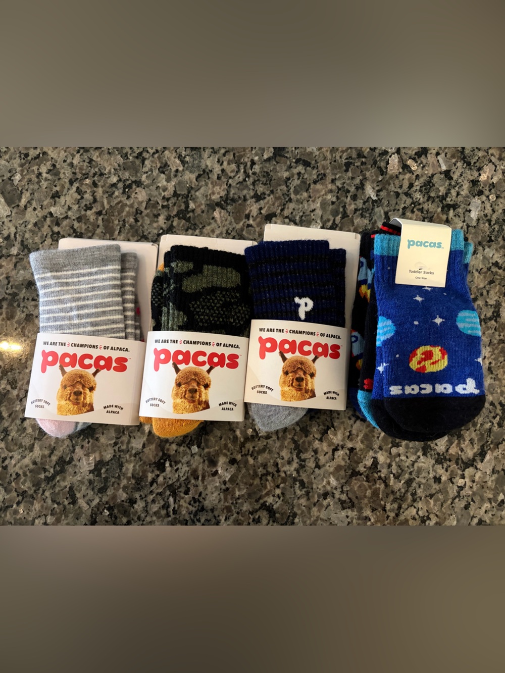 Pacas Kids Socks - BRAND NEW